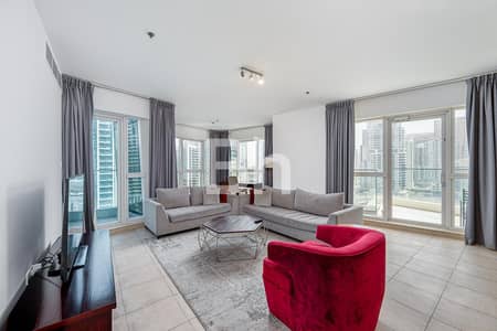 3 Bedroom Flat for Rent in Dubai Marina, Dubai - All Bills Inc. | Furnished | Marina View