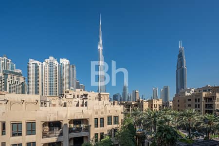 1 Bedroom Apartment for Sale in Downtown Dubai, Dubai - Converted 2BR | Full Burj View | Ready to Move