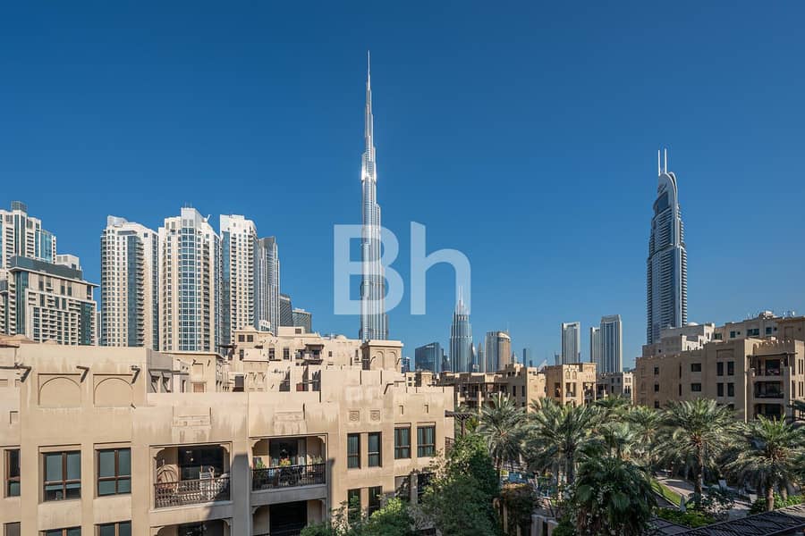 Converted 2BR | Full Burj View | Ready to Move