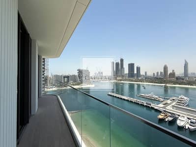 2 Bedroom Apartment for Rent in Dubai Harbour, Dubai - High Floor | Marina Skyline View | Beachfront