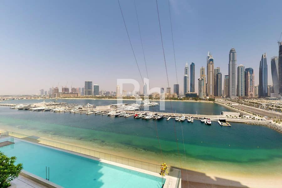 Luxury 3BR plus maid | Skyline Views | Beachfront