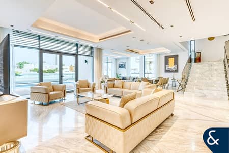 8 Bedroom Villa for Rent in Palm Jumeirah, Dubai - Custom Villa | Billionaires Row | Furnished