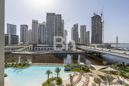 2 Bedroom Flat for Rent in Dubai Creek Harbour, Dubai - Vacant | Direct Beach Access | Full Water View