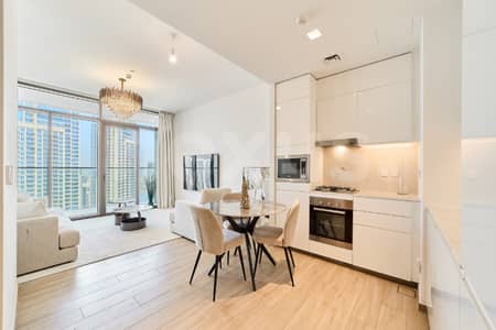 1 Bedroom Flat for Sale in Dubai Creek Harbour, Dubai - High Floor | Fully Furnished | Branded Residences