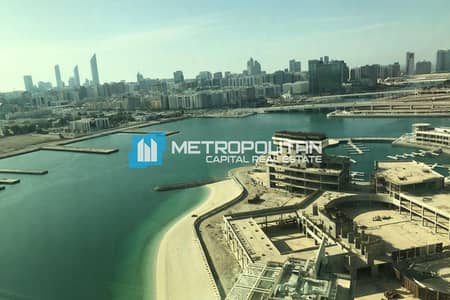 2 Bedroom Flat for Sale in Al Reem Island, Abu Dhabi - Amazing Sea View| High Floor 2BR| Great Amenities
