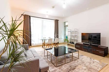 1 Bedroom Apartment for Rent in Downtown Dubai, Dubai - Furnished | Bills included | Burj View