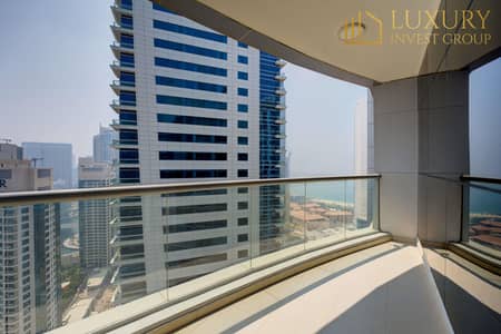 شقة 3 غرف نوم للايجار في دبي مارينا، دبي - شقة في برج سكاي فيو،دبي مارينا 3 غرف 270000 درهم - 11663834
