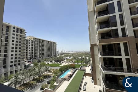 2 Bedroom Flat for Sale in Town Square, Dubai - Main Park view | Big Layout | Notice served
