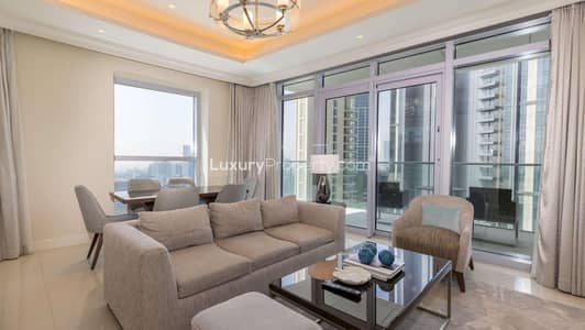 2 Bedroom Apartment for Rent in Downtown Dubai, Dubai - Fully Furnished | Vacant | Burj and Fountain View