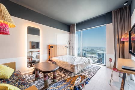 Studio for Rent in Business Bay, Dubai - 4 Cheques | High Floor | Brand New | Furnished