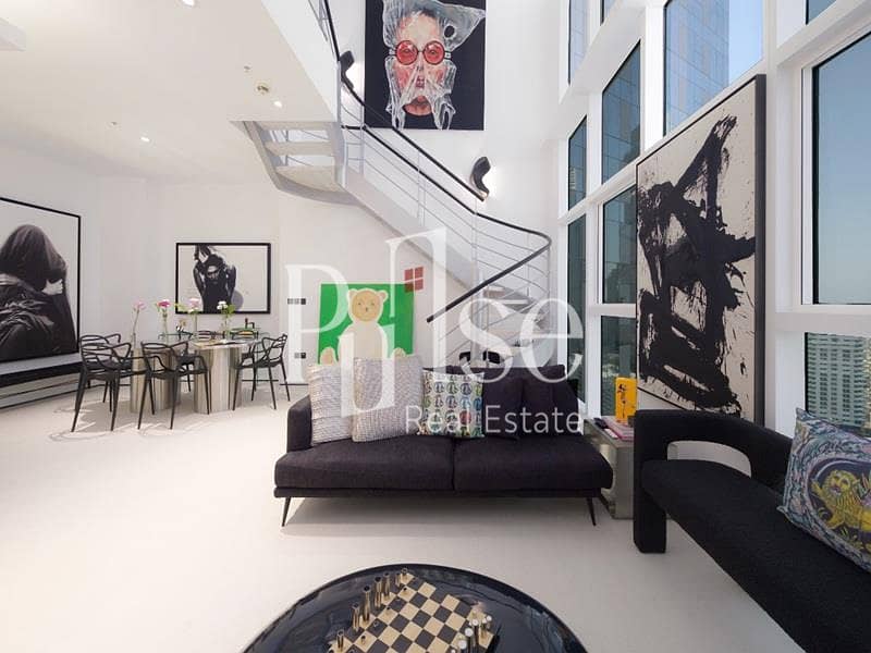 High-End 2BR Duplex with Premium Finishes High-End 2BR Duplex with Premium Finishes