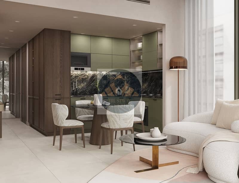 9 1BR dining living. jpg