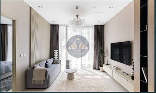 2 Bedroom Apartment for Sale in Jumeirah Village Triangle (JVT), Dubai - living room. png