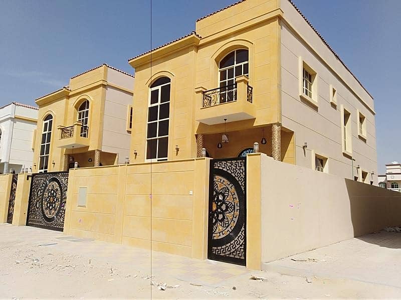 Villa for rent in Ajman, the first inhabitant of air conditioners in the area of Muwaihat