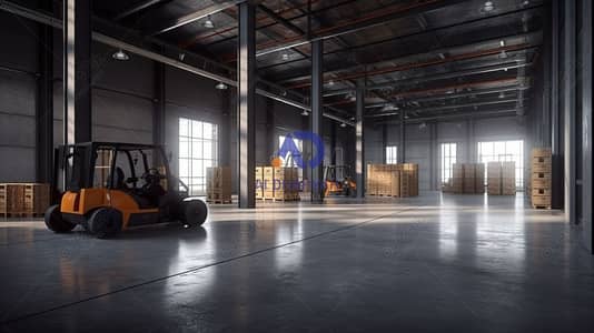 阿尔曼达， 夏尔迦 工业用地待售 - Warehouse-Interior-Stunning-Isometric-3D-Render-of-a-Forklift_3759347_wh1200. jpg
