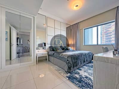 1 Bedroom Flat for Rent in Downtown Dubai, Dubai - Luxurious 1 BHK | Fully Furnished | Burj Views | The Signature by DAMAC, Downtown