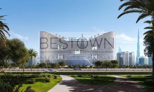Studio for Sale in Business Bay, Dubai - Aquarise Exterior-2. jpg