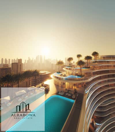 Студия Продажа в Бизнес Бей, Дубай - Aquarise Exterior-7. jpg