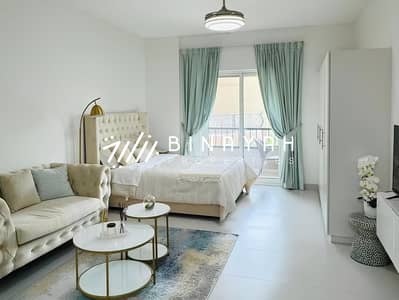 Studio for Sale in Jumeirah Village Triangle (JVT), Dubai - Full Pool View | Upgraded and Furnished | VOT