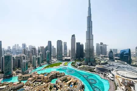 1 Bedroom Apartment for Rent in Downtown Dubai, Dubai - Burj and Fountain View | Luxury | Vacant