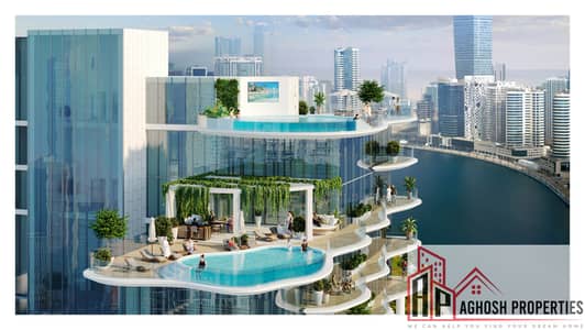 فلیٹ 4 غرف نوم للبيع في الخليج التجاري، دبي - RENDERS18. jpg