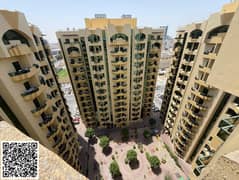 شقة للإيجار بغرفة نوم واحدة مطلة على الاستاد، مساحة أكبر وسعر أرخص مع إطلالة مذهلة في موقع مميز بأبراج الراشدية، عرض مميز