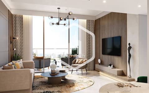 1 Спальня Апартамент Продажа в Сити оф Арабия, Дубай - 1BR_Living02. jpg