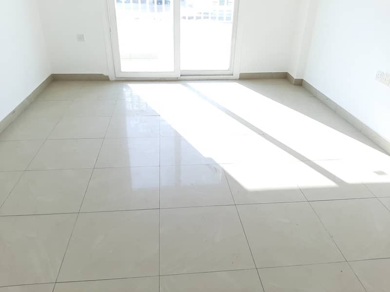 Spacious huge 1bhk with big hall balcony for family in muwaileh university area