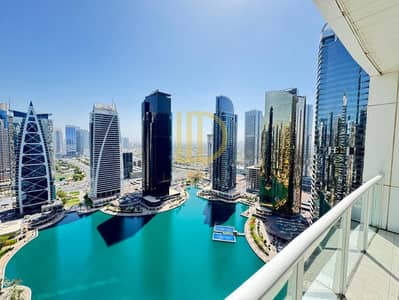 朱美拉湖塔 (JLT)， 迪拜 1 卧室单位待租 - 位于朱美拉湖塔 (JLT)，JLT D区，湖畔露台大厦 1 卧室的公寓 110000 AED - 11593359