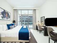 Huge Balcony| Studio Apt| Pool Facility