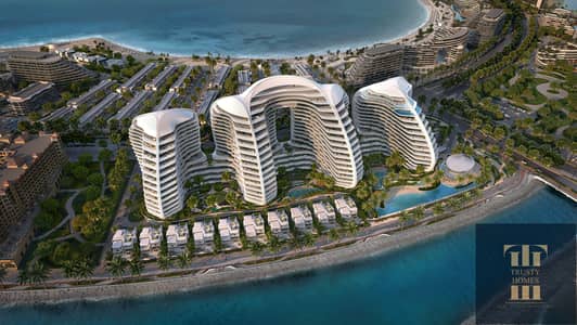 2 Bedroom Apartment for Sale in Al Marjan Island, Ras Al Khaimah - OYSTRA AERIAL SHOT 2. jpg