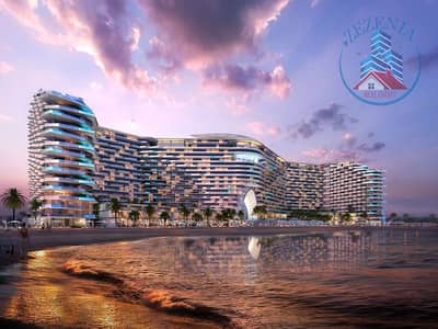 4 Bedroom Apartment for Sale in Al Marjan Island, Ras Al Khaimah - C01-VIEW FROM BEACH SIDE. jpg