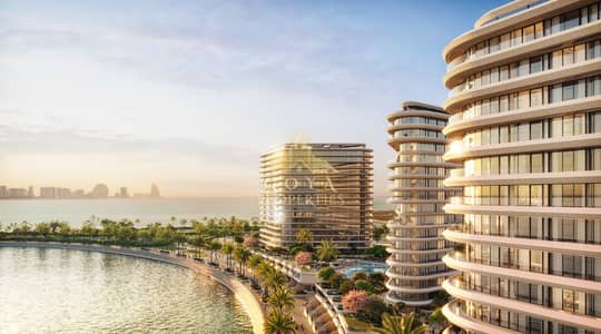 2 Bedroom Apartment for Sale in Yas Island, Abu Dhabi - Sea La Vie_Aerial view. jpg