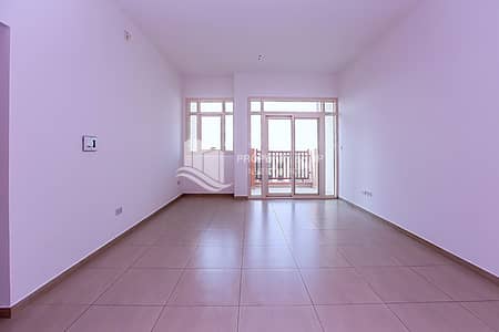 2 Bedroom Apartment for Sale in Al Ghadeer, Abu Dhabi - 2-bedroom-apartment-abu-dhabi-alghadeer-sabil-living-area. JPG