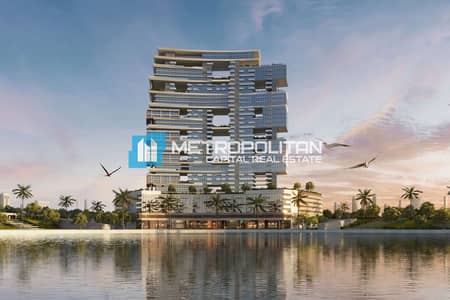 1 Bedroom Flat for Sale in Al Reem Island, Abu Dhabi - Full Sea View|High Floor 1BR w/Balcony|PP 55/45