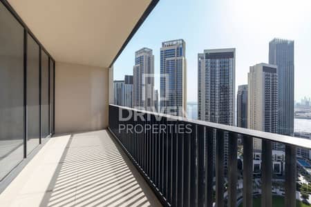 2 Bedroom Flat for Rent in Dubai Creek Harbour, Dubai - Park and Skyline View |  | Vacant | Prime Location