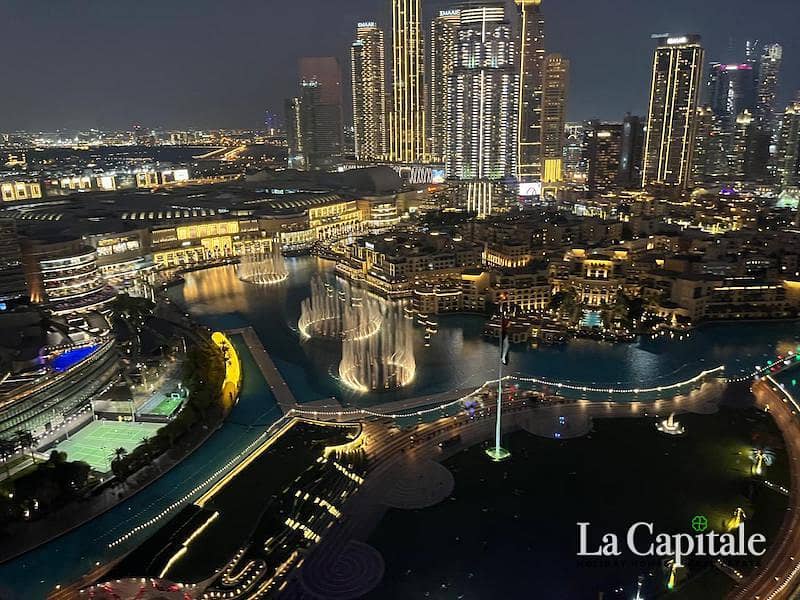 Full Burj and Fountain Views | Prime Location Full Burj and Fountain Views | Prime Location