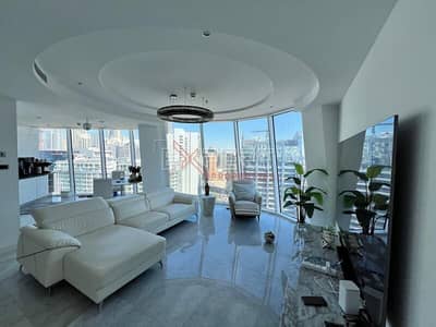 2 Bedroom Flat for Rent in Business Bay, Dubai - Burj View | High Floor | Furnished | Multiple Cheques