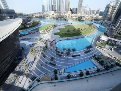 2 Bedroom Apartment for Rent in Downtown Dubai, Dubai - Fountain-Facing | Modern Layout | Walk to Dubai Mall