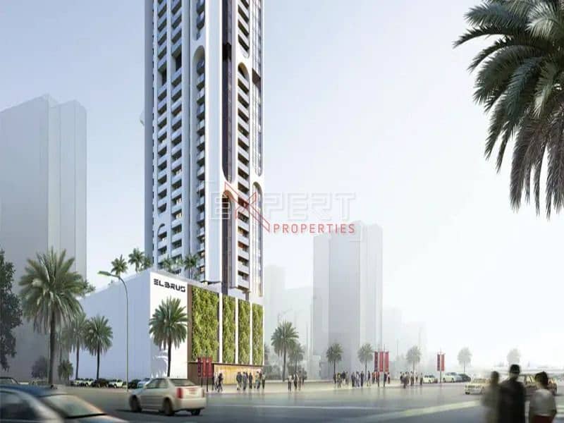 位于朱美拉三角小镇(JVT)，JVT第4区，Elbrus Tower 2 卧室的公寓 1444588 AED - 11133939