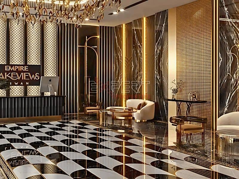 位于荔湾住宅区，Empire Lake Views 的公寓 794777 AED - 10689811