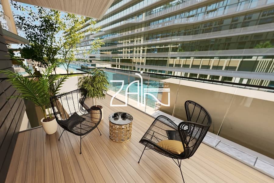 Modern 2BR+Balcony Pool and Sea View Handover 2025 Modern 2BR+Balcony Pool and Sea View Handover 2025