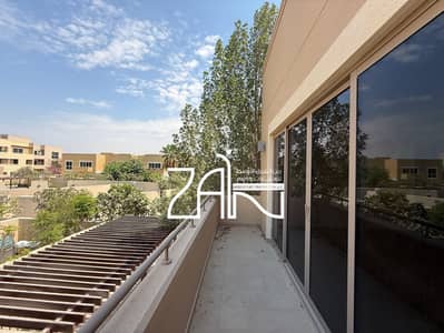 3 Bedroom Villa for Sale in Al Raha Gardens, Abu Dhabi - Semi Corner 3BR Single Row with Breathtaking Views