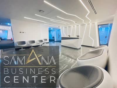 朱美拉湖塔 (JLT)， 迪拜 写字楼待租 - Reception1. jpg