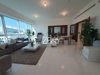 5 Bedroom Penthouse for Rent in Al Bateen, Abu Dhabi - Spacious 5BR Penthouse with Gym and Pool Vacant