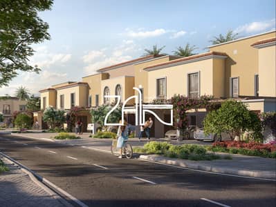 3 Bedroom Townhouse for Sale in Yas Island, Abu Dhabi - Modern 3BR Unit in Gated Community Handover 2026