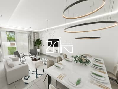 3 Bedroom Townhouse for Sale in Yas Island, Abu Dhabi - Magnificent 3BR+M Modern Home Double Row