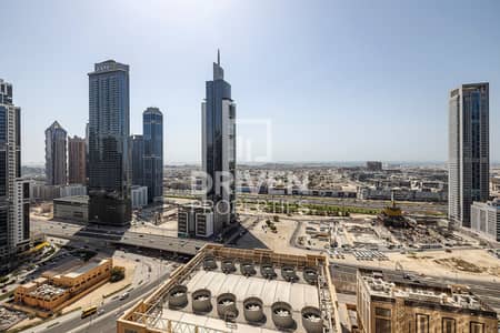 1 Bedroom Flat for Rent in Downtown Dubai, Dubai - Community View  | High Floor | Ready to Move in