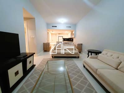2 Bedroom Apartment for Rent in Rawdhat Abu Dhabi, Abu Dhabi - Modern Furnished 2BR  with Laundry Room City View