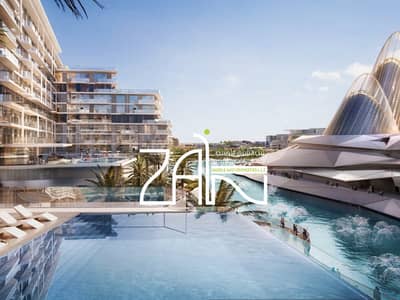 2 Bedroom Apartment for Sale in Saadiyat Island, Abu Dhabi - Luxury 2BR+Maid with Sea View Balcony The Source